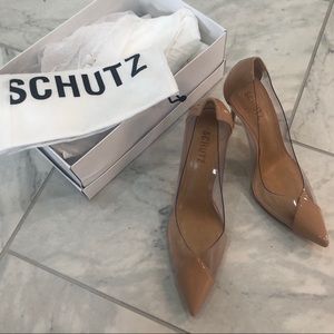 Schutz Cendi Pump in Honey Beige